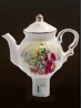 Porcelain Christmas Teapot Night Light With Gift Box